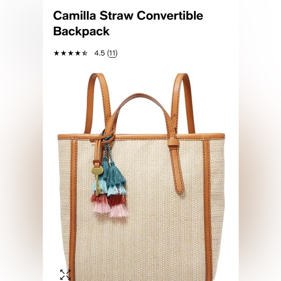 Gently used Fossil convertible bag - Picture 3 of 4